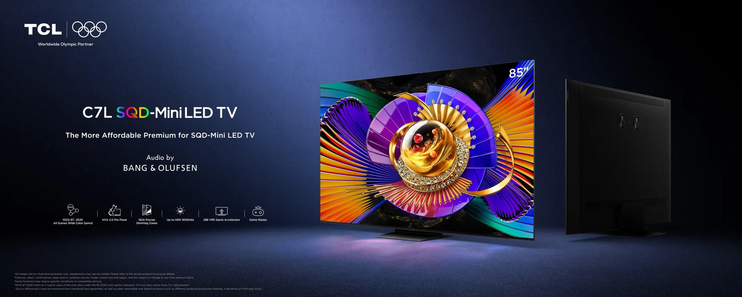 TV TCL 85C7L SQD-MINI LED